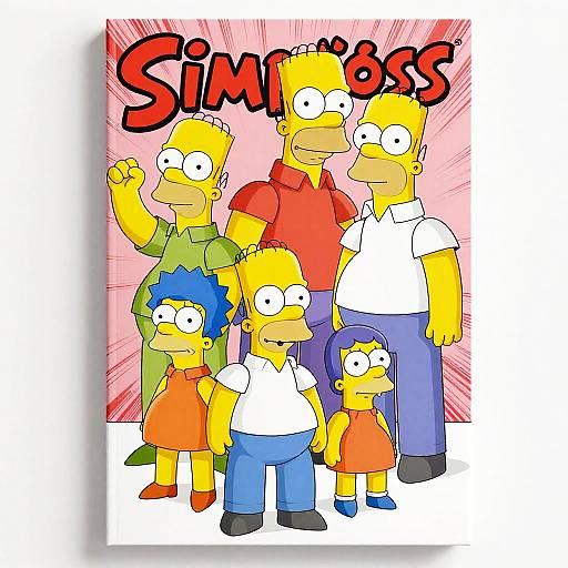 Simpsons Comic Book Cover