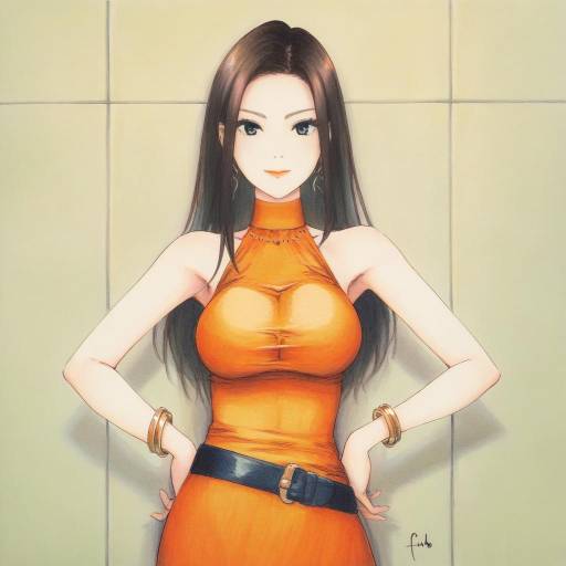 Elegant Fubuki in Stylish Jewelry