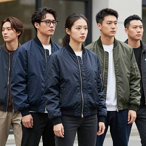 Trendy Bomber Jackets in Urban Fashion