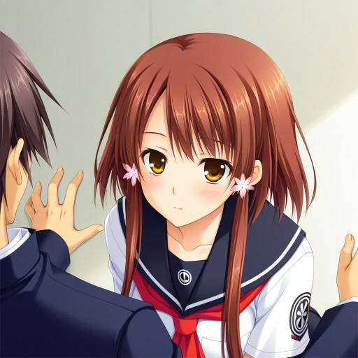 Illustration of Amada ken, persona in the style of Moribe (rabumanyo)