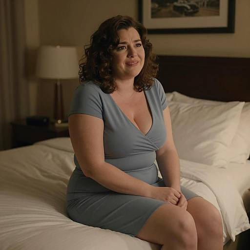 Emotional Portrait of a Vintage Beauty