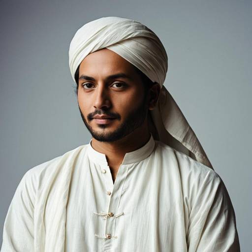 Elegant Amal Cosplay in Historical Attire