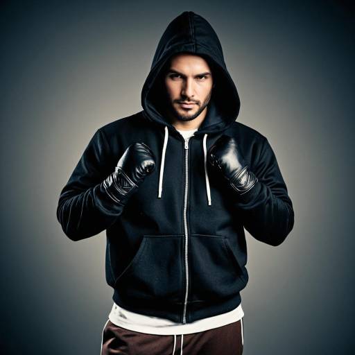 Realistic Male Costume Portrait with Hood