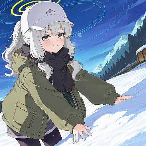 Illustration of Hare (camp) (blue archive), blue archive in the style of Kanmiya shinobu