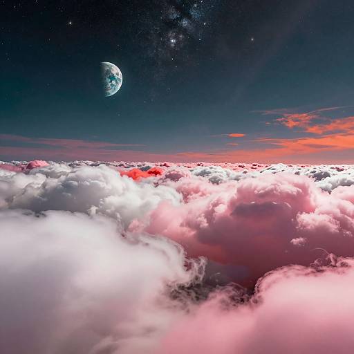 Mesmerizing Celestial Landscape UHD