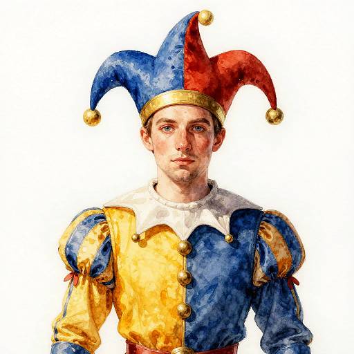 Hyper-Detailed Medieval Court Jester