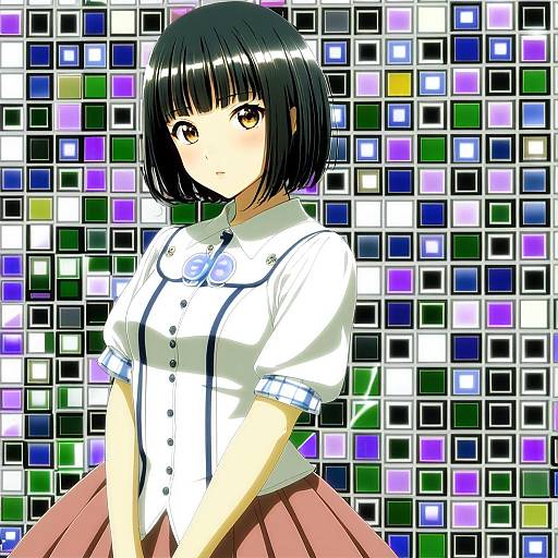 Illustration of Aoyama sumika, original in the style of Yadokari genpachirou