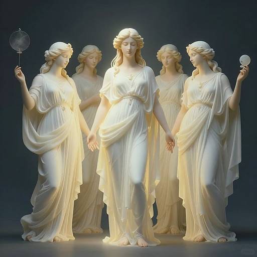 Ethereal Muses of Timeless Inspiration