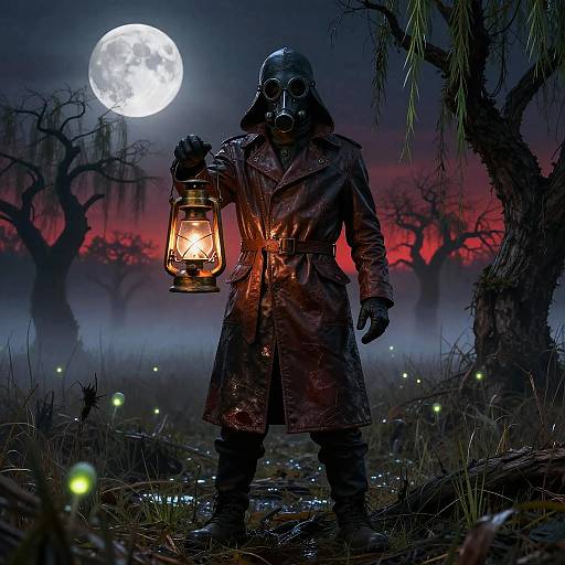 Beaked Plague Doctor by Moonlit Marsh