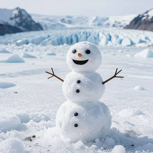 Melting Glacier of Sentient Laughter