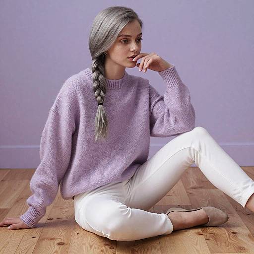 Editorial Fashion Portrait Teen Girl