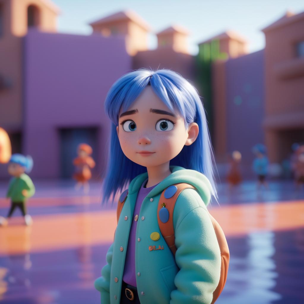 Billie Eilish in Pixar's Cinematic World