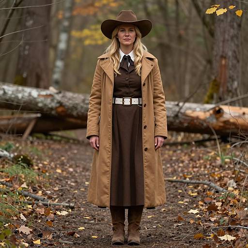 Photorealistic Calamity Jane Costume Scene
