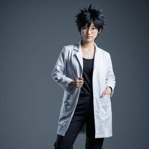Cosplay of Hagire Rinichiro in Lab Coat