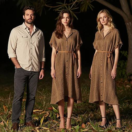 Rustic Burl Wood Nightstands