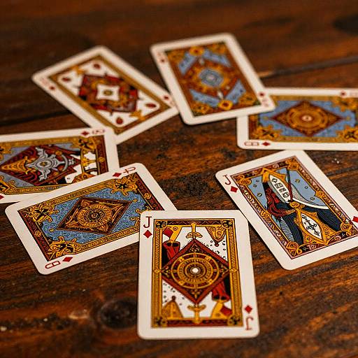 Vintage Ornate Fantasy Card Decks