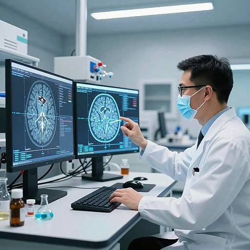 Futuristic Parkinson's Disease Research Lab