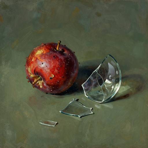 Unsettling Still Life in Muted Tones