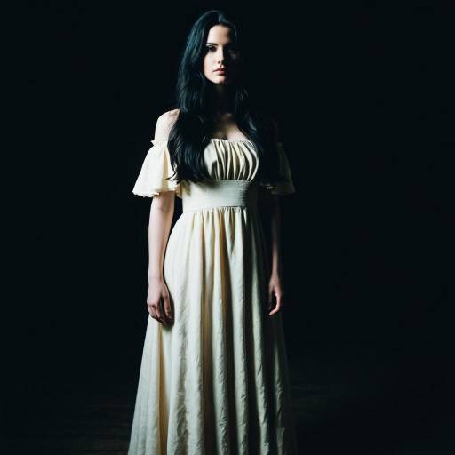 Dramatic Corset Cosplay Costume Portrait