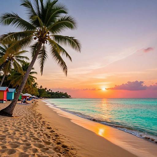 Negril Beach Tropical Sunset Paradise