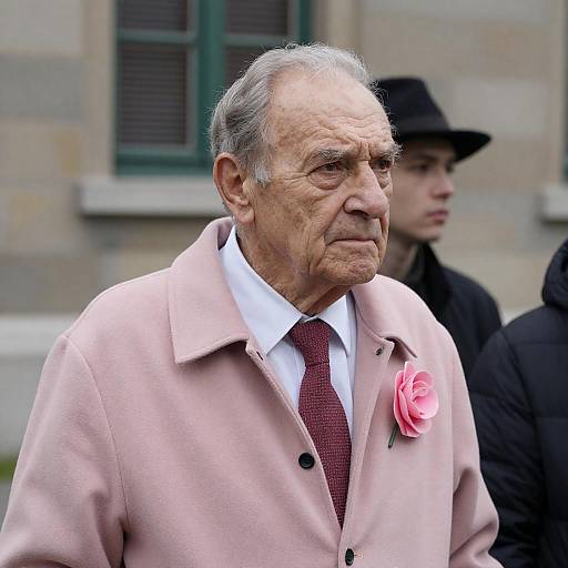 Intense Portrait of an Older Man