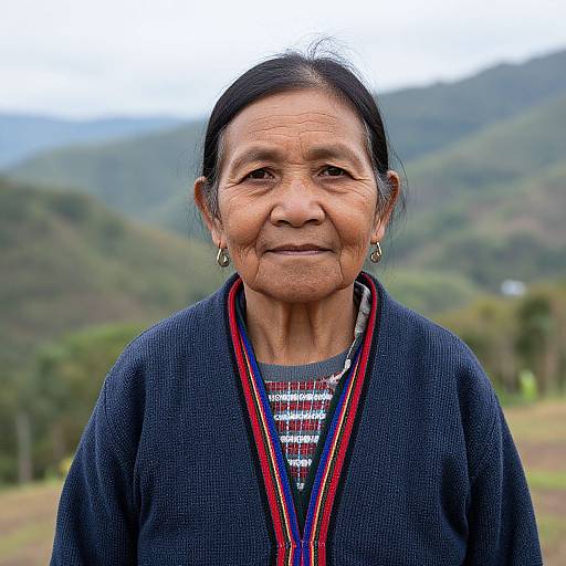 Elderly Ifugao Woman Portrait