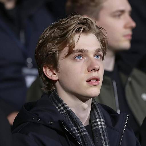 Candid Portrait of a Young Man