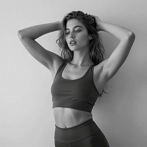 Striking Monochrome Portrait of a Woman