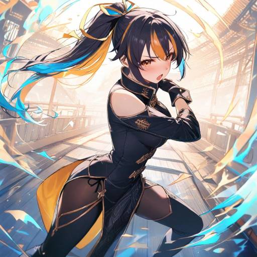 Admiral Kancolle with Vibrant Colors