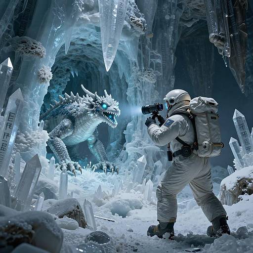 Solo Exo-Archaeologist Discovers Crystalline Wyvern