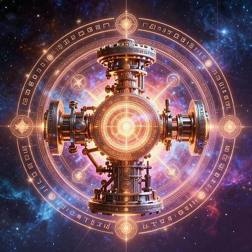 Divine Mythical Engine Concept Art