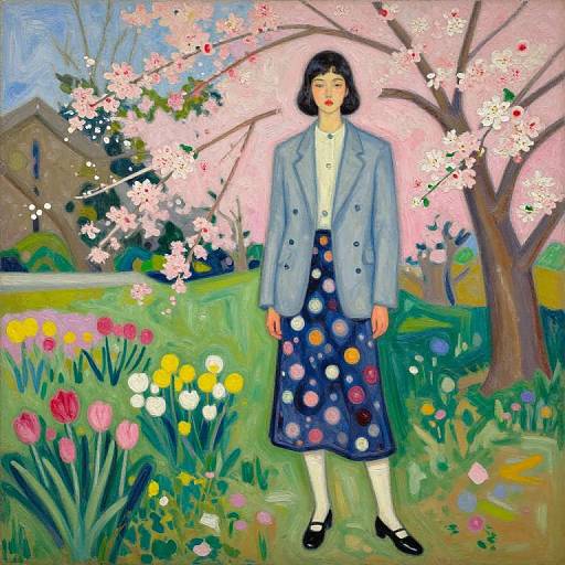 Spring Fashion at Ashikaga Park