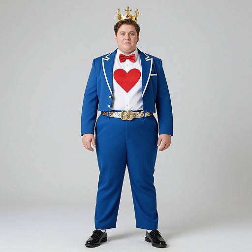 Plus Size King of Hearts Portrait