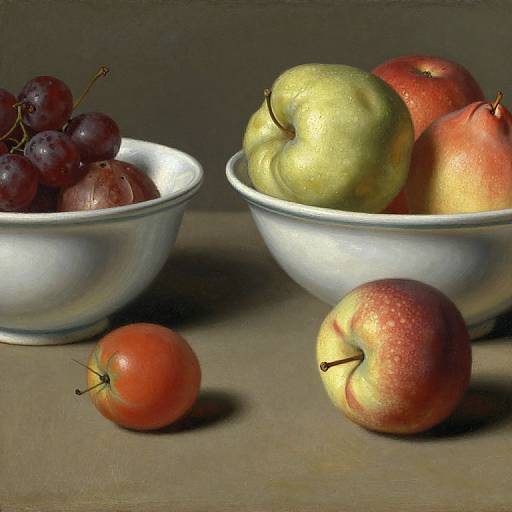 Realistic Classic Still Life Close-Up