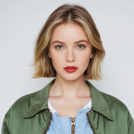 Realistic Portrait of a Girl with Luscious Features