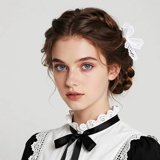 Elegant Portrait of a Young Woman