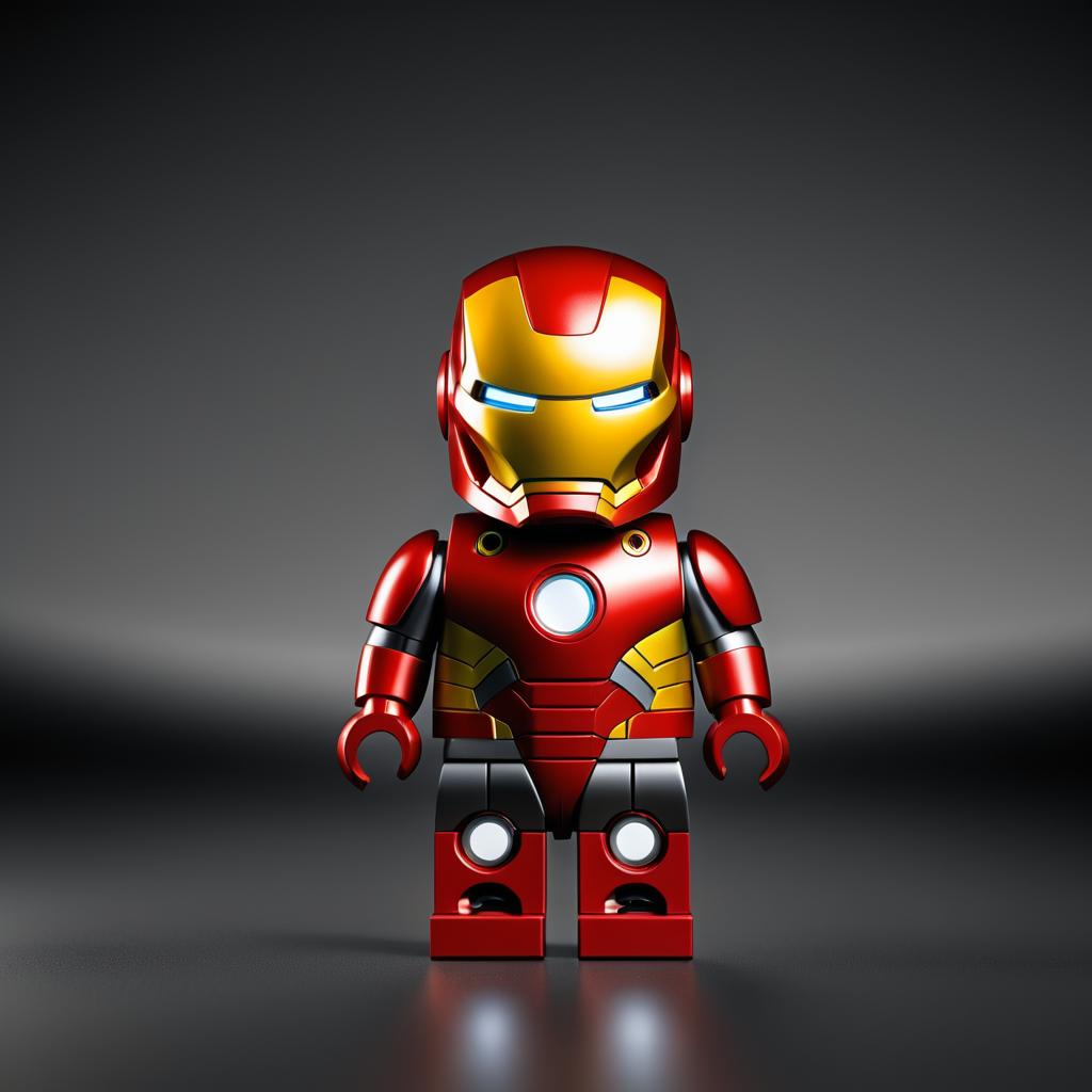 Customizable Iron Man Minifigure Design