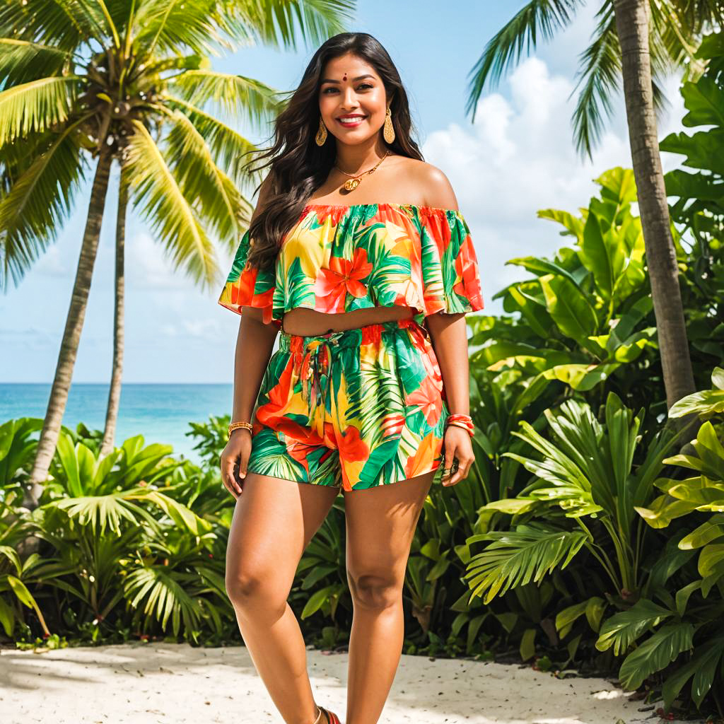 Tropical Vibes: Playful Fashion Inspiration