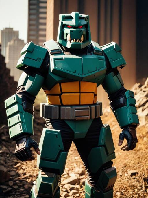 Realistic Man in Rampage (G1) Cosplay
