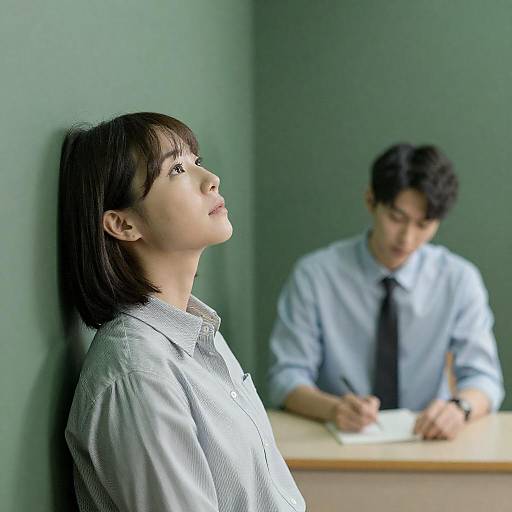 Intimate Moment Between Two People