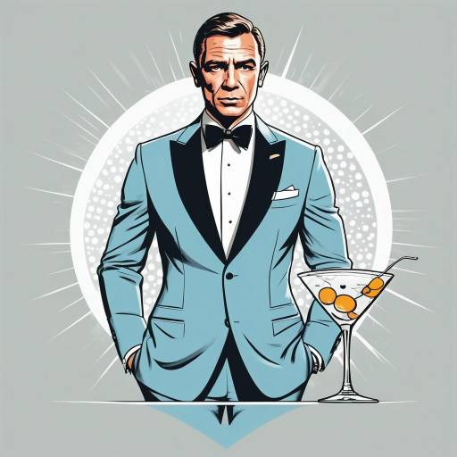 Humorous James Bond Cartoon for T-Shirt Humorous James Bond Cartoon for T-Shirt
