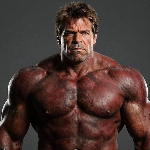 Harrison Ford as Red Hulk Close-Up