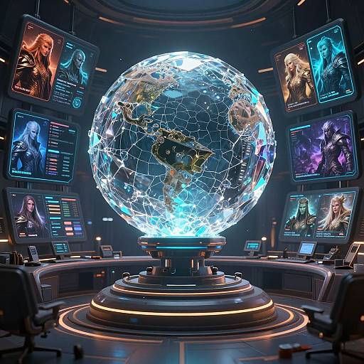 Futuristic AI DnD Character Creator