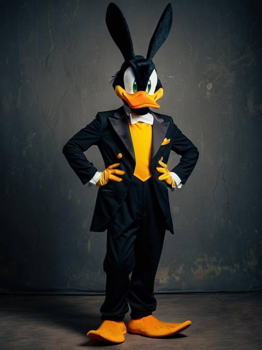 Realistic Daffy Duck Cosplay Portrait