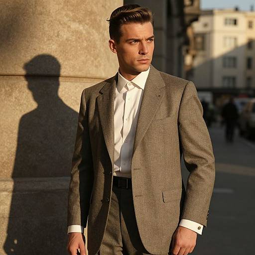 1950s Classic Pompadour Gentleman