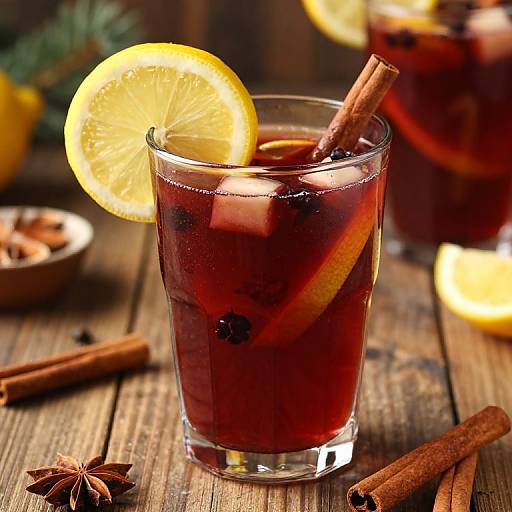 Spiced Holiday Sangria Warmth