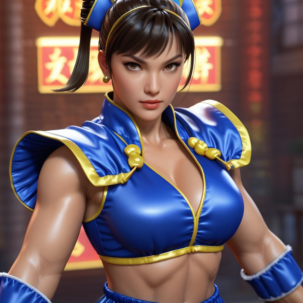 Cinematic Hyperrealism of Chun-Li