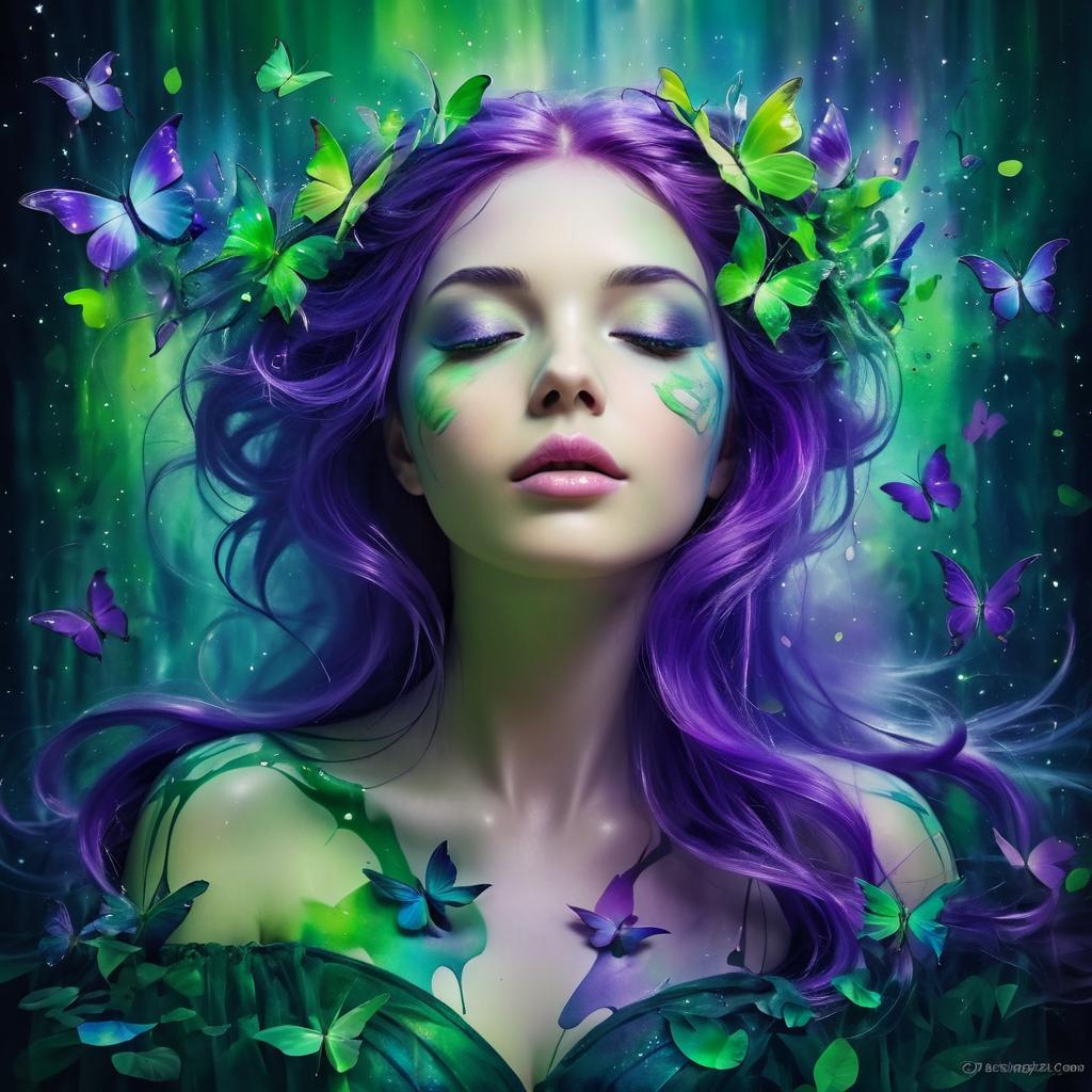 Ethereal Fantasy Portrait of Serenity