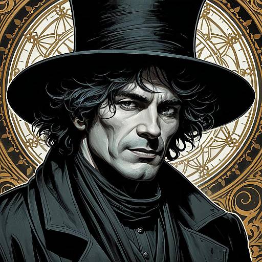 The Sandman Portrait Digital Illustration