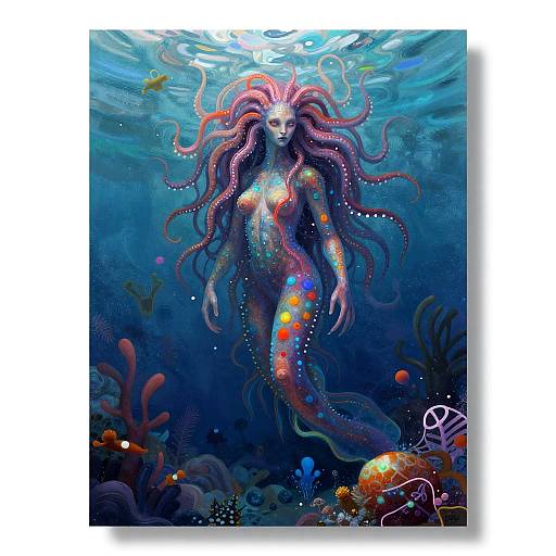 Bioluminescent Deep Sea Creature